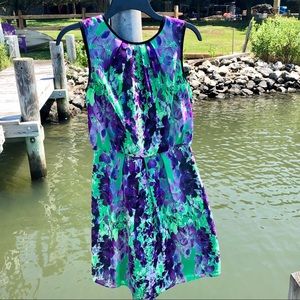 Adrianna Papell Bright Colorful Dress